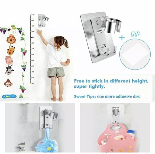 Strong Adhesive Shower Head Holder, Bidet Sprayer Bracket