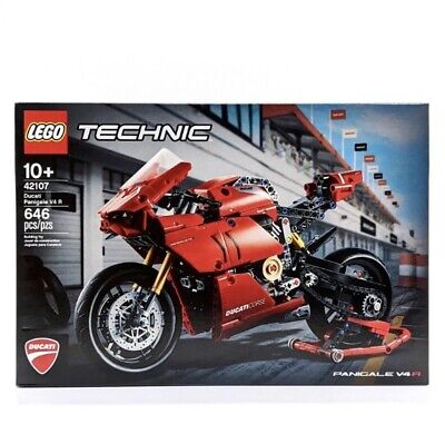 New LEGO 42107 Technic Ducati Panigale V4 R motorcycle, New& Sealed