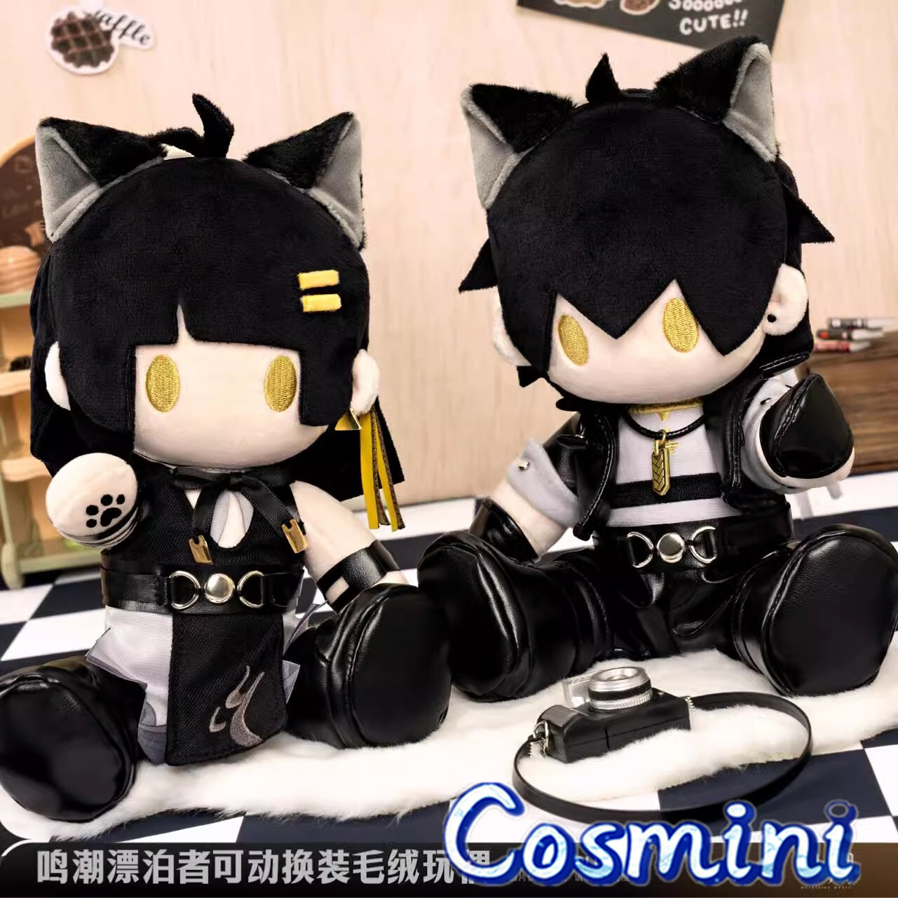 ロゼミューズ　plush doll carrying pouch ブラック Rosé Muse on X: 