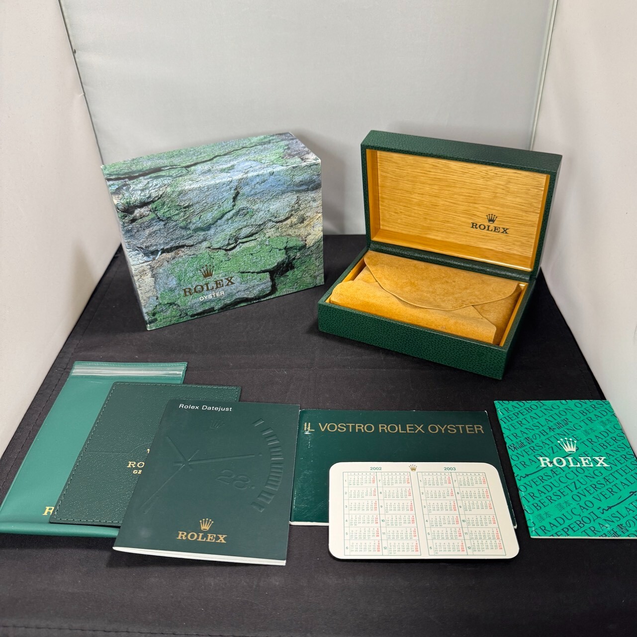 なん4ケース ROLEX DATEJUST 16234 Watch Box Case 68.00.01 Booklet(2002