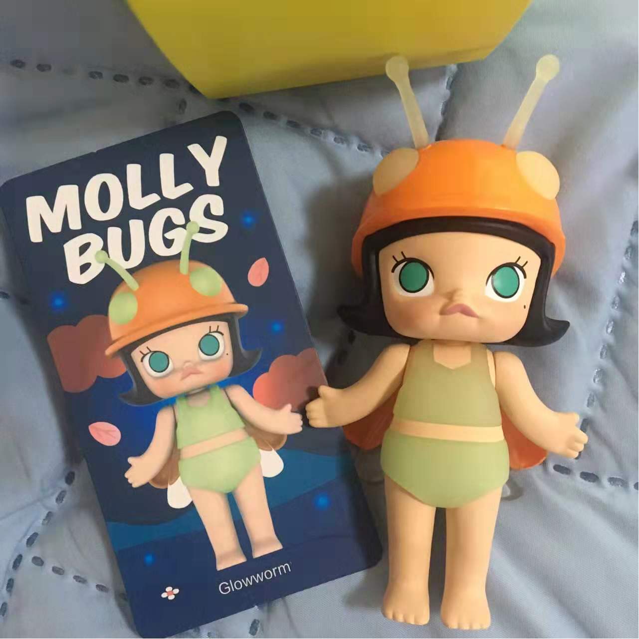 POP MART x KENNYSWORK Molly Bugs Glowworn Secret Secret Rare POP MART x KENNYSWORK Molly Bugs Glowworn Secret Secret Rare