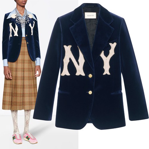 【新品未使用】GUCCI SPW BLOUSON BLUE/NAVY サイズ44 新品未使用】GUCCI SPW BLOUSON BLUE/NAVY サイズ44