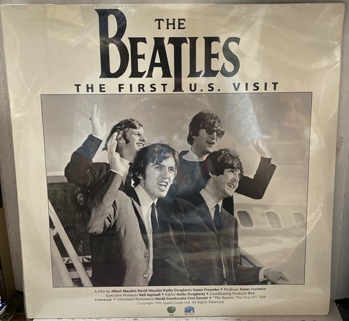 The Beatles The First U.S. Visit Sealed LaserDisc | eBay