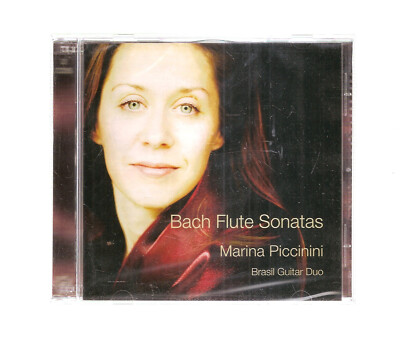 Puccini: Bach: Flute Sonatas (CD, Sep-2010, 2 Discs, Avie) New Sealed #1222TP