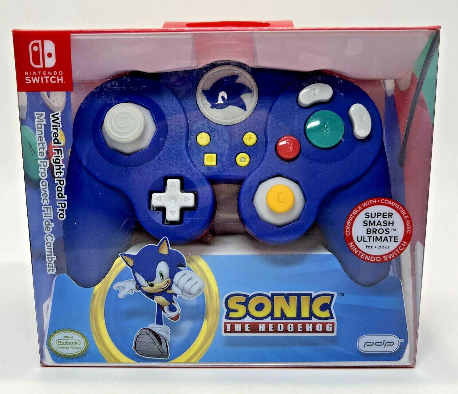 Nintendo Switch Game Pad Sonic The Hedgehog Super Smash Bros Nintendo Switch Game Pad Sonic The Hedgehog Super Smash Bros