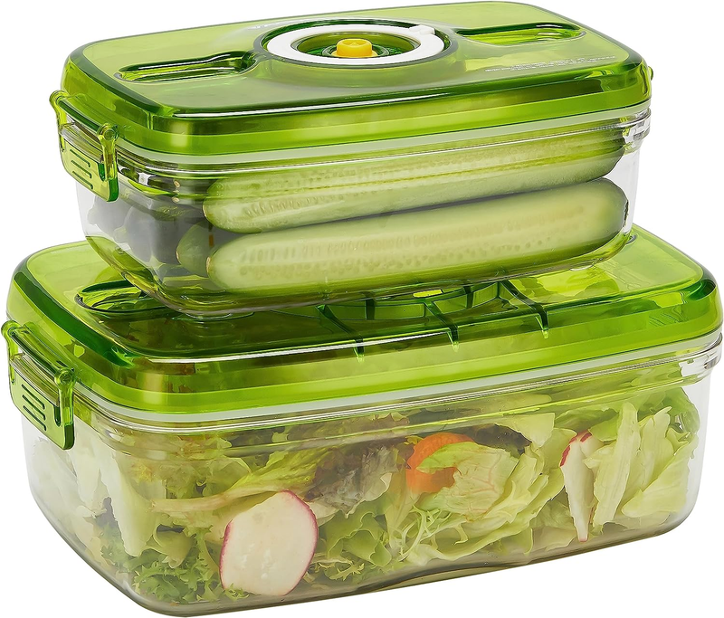 Set - Fresh Save With Locking Lids For Vegeta