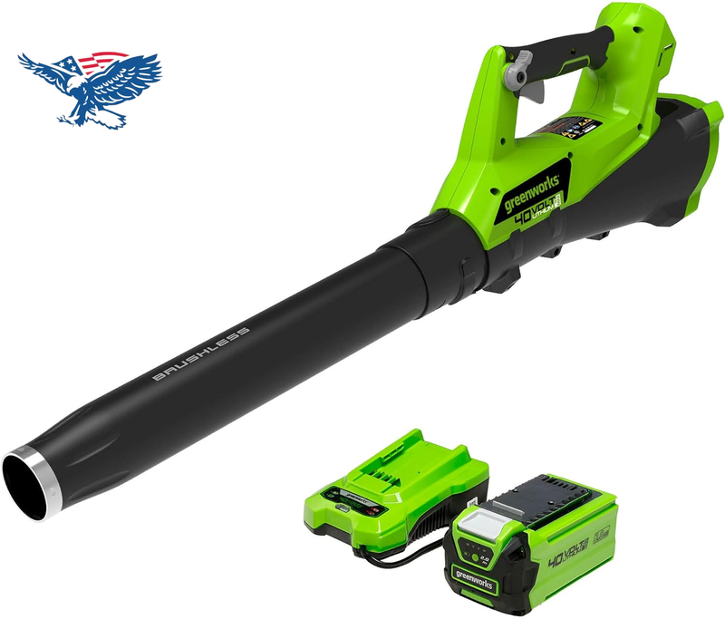 40V (115 MPH / 430 CFM) Brushless Axial Leaf Blower, 2.0Ah B