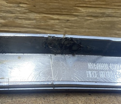 2022 Hyundai Tucson Limited Rear Center Bumper Moulding Strip 86699CW100 OEM