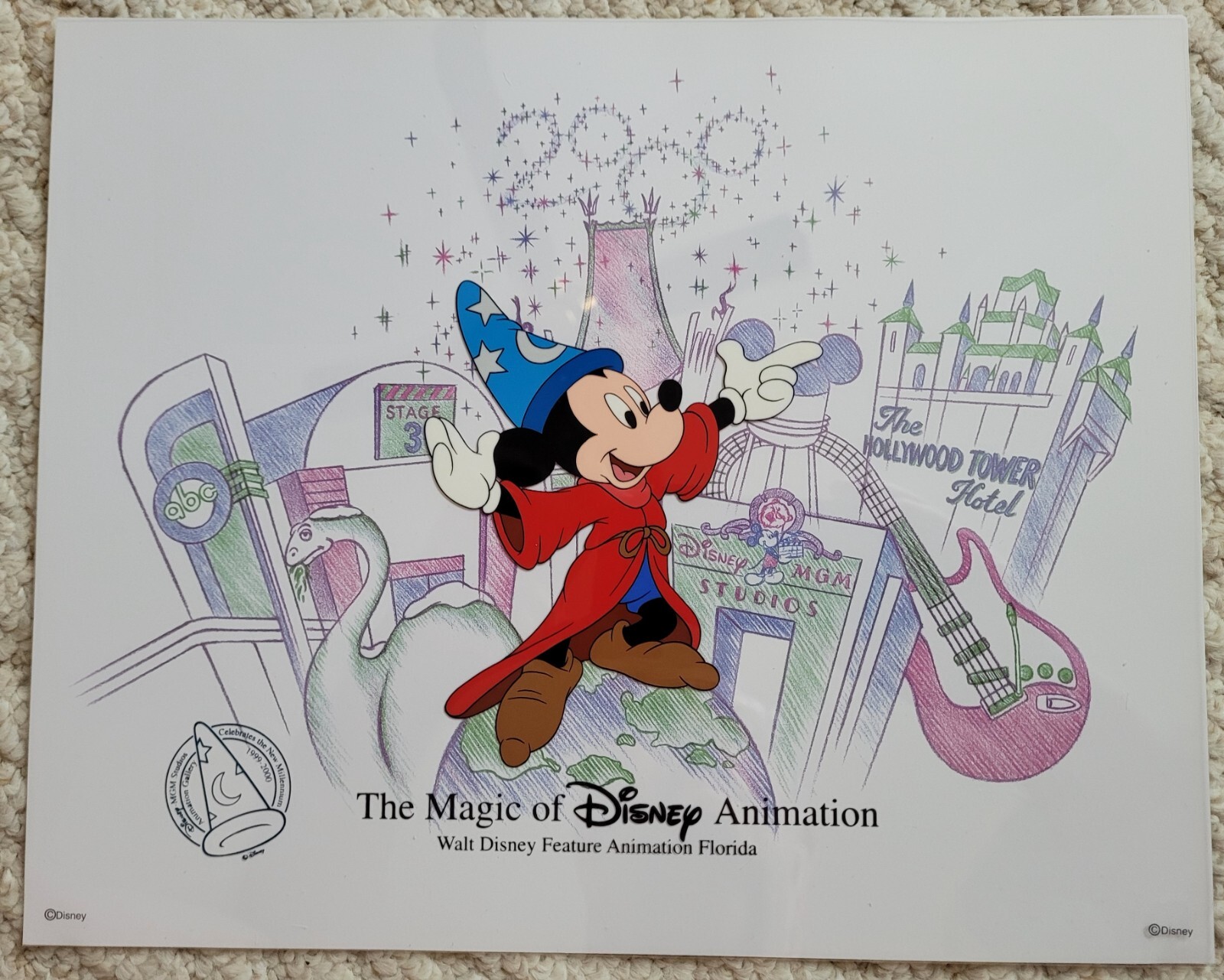 ディズニーセル画 Millennium milestones ディズニーセル画 Millennium milestones ディズニーセル画