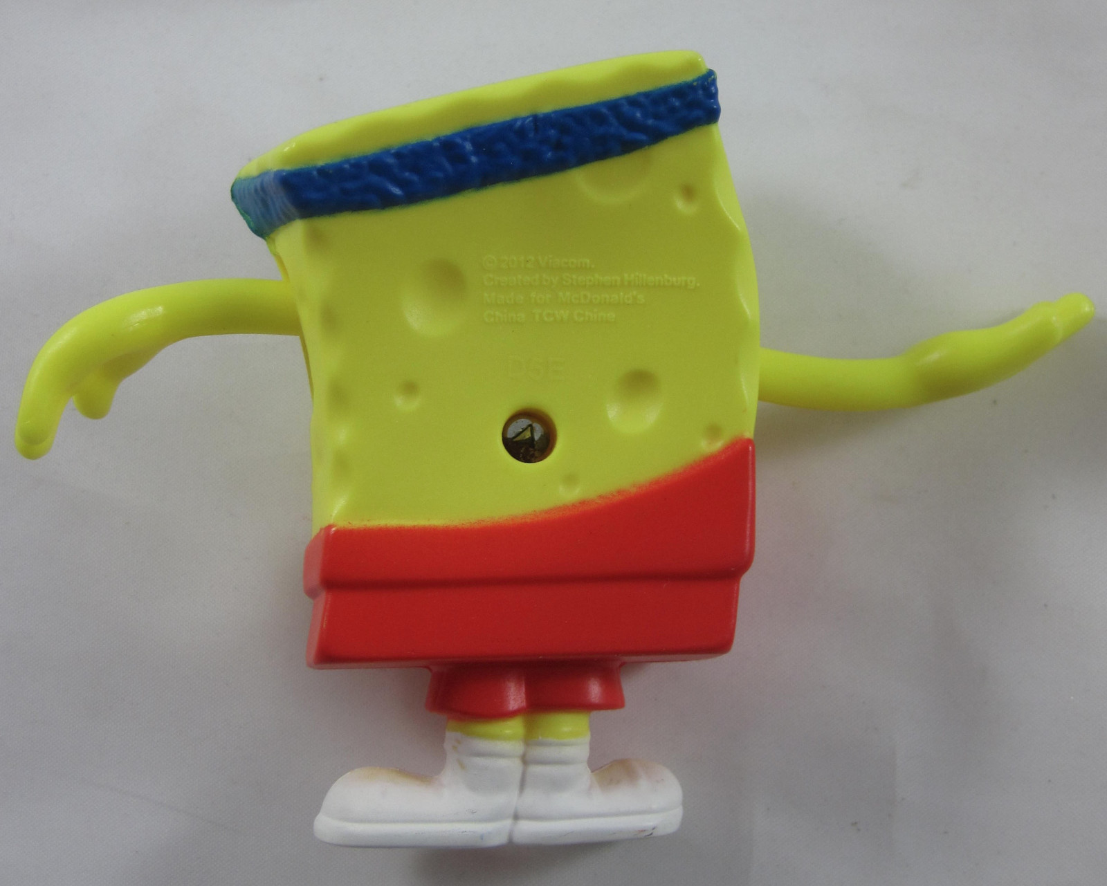 McDonald's SpongeBob Sports Toys HM - Basketball SpongeBob - Out of Package 2012