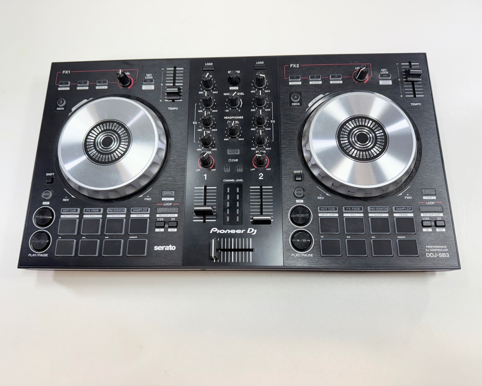 DDJ-SB3 Pioneer DJコントローラー serato DDJ-SB3 2-channel DJ controller for Serato DJ Lite (black