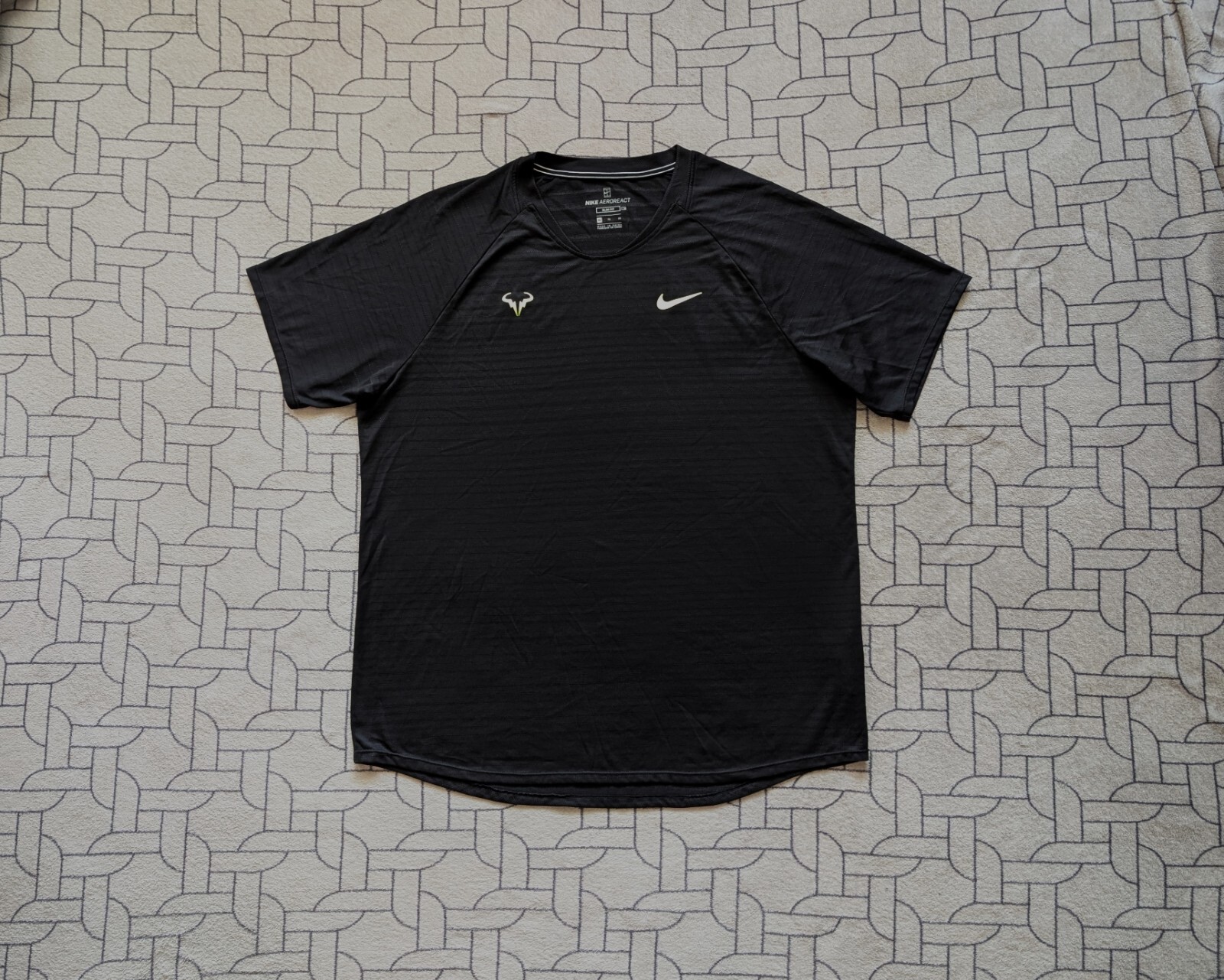 激レア Nike Rafael Nadal ジャケット 黒 2010 Rafael Nadal U.S. Open Worn Nike Jacket Attributed to