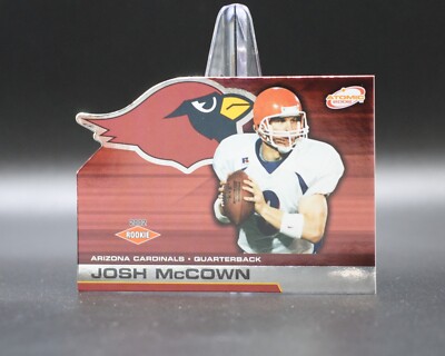 2002 Pacific Atomic JOSH McCOWN Die-Cut Rookie Card #117 Arizona Cardinals