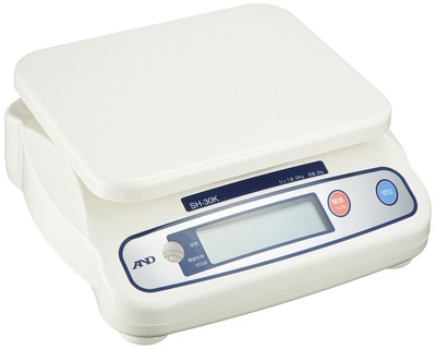 A&D Digital Weighing Scale SH-30KN Weighing capacity:30kg Minimum display:0.02kg