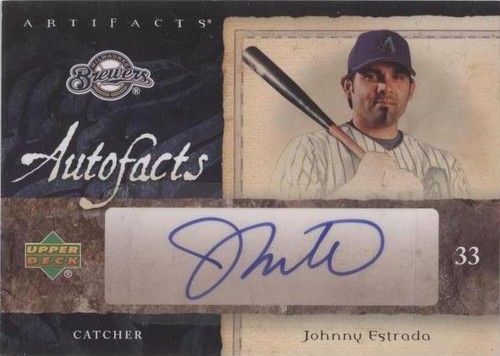 2007 Upper Deck Artifacts - Johnny Estrada #AF-JE