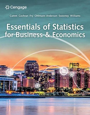 Essentials of Statistics for Business and Economics by David Anderson (English) 