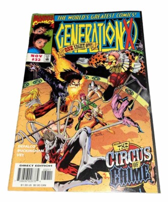Generation X Vol. 1 #32 (Marvel Comics, 1997) Comic Book