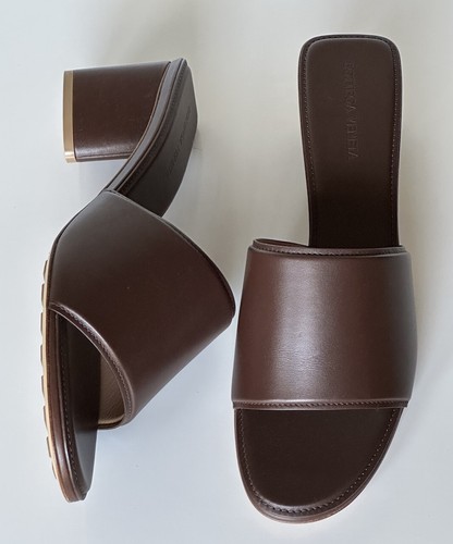 BOTTEGA VENETA::ブーツ:36[RESALE] Bottega Veneta Nappa Leather BV Bold Platform Square Toe