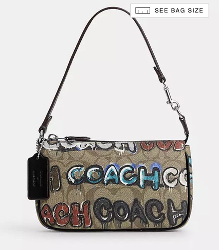 【COACH】Nolita 19 In Signature Canvas NWT Coach X Mint + Serf Nolita 19 In Signature Canvas CM240