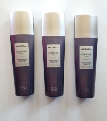 Lot of 3 Goldwell Kerasilk Style Forming Shape Spray 4.2 oz **Free Shipping**