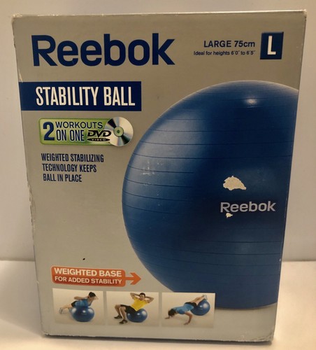 reebok weighted stability ball