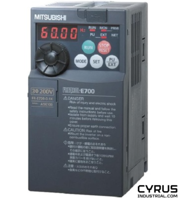 ＼新品／MITSUBISHI/三菱電機 FR-E720-0.1K インバーター「６ヶ月保証付き」