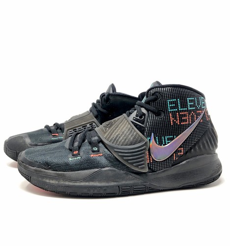 Nike Kyrie 6 Youth Shot Clock Eleven Basketball Black Size
