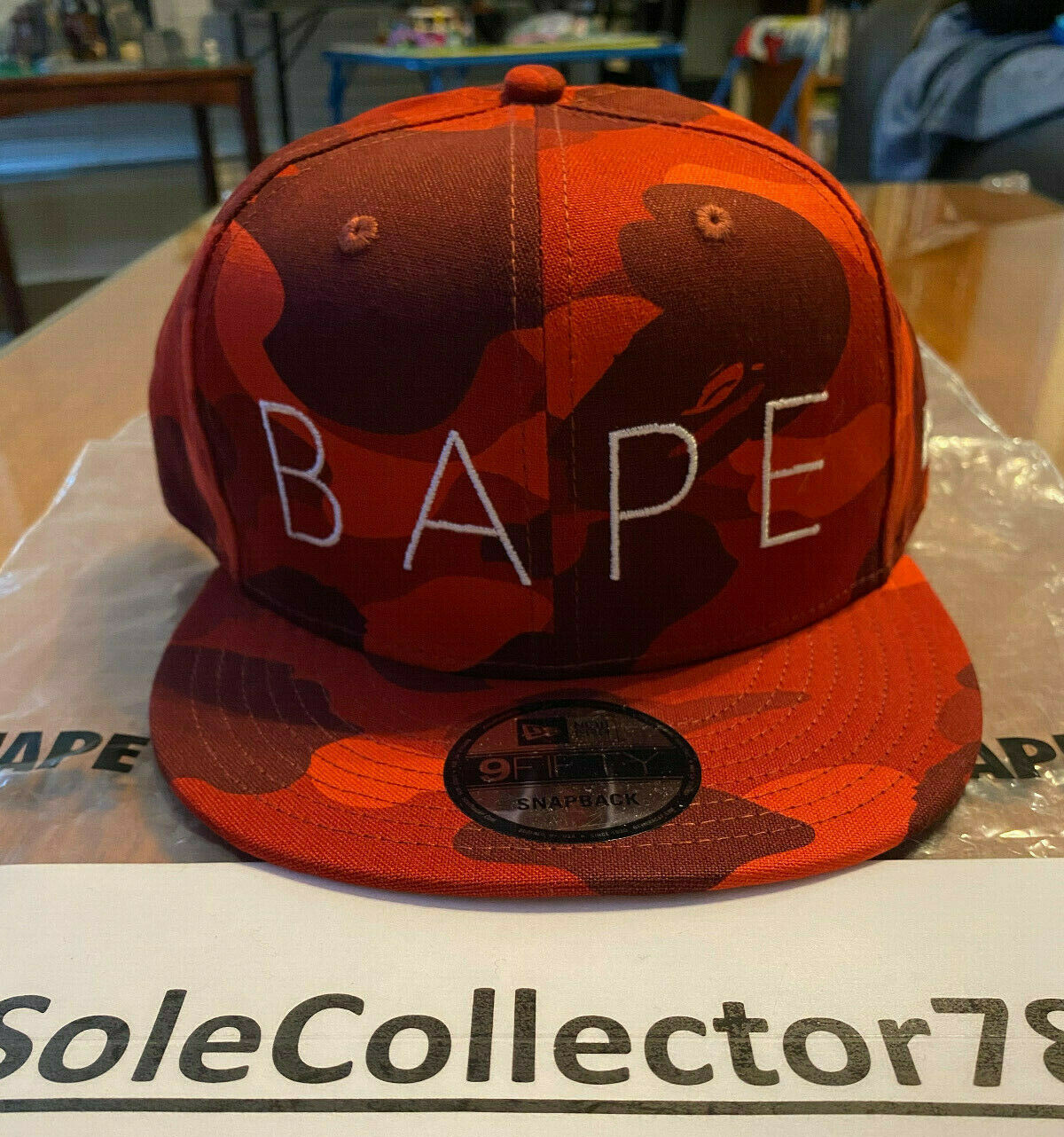 Шляпа A BATHING APE BAPE x NEW ERA 