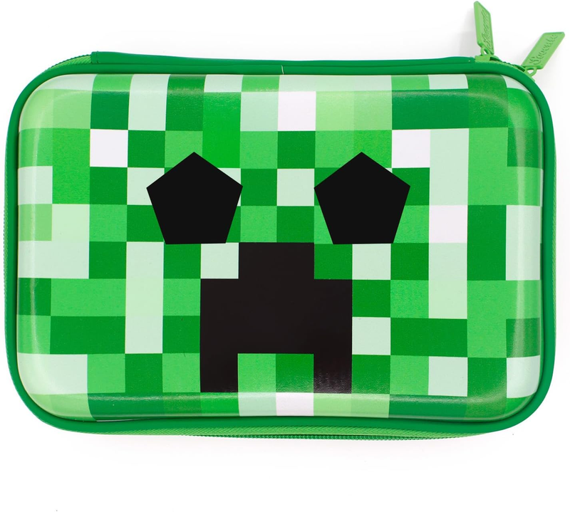 Green Pencil Case Boys Cute School Supply Organizer Cool Pen Box Holder Bag with