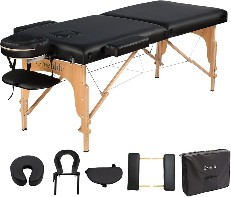 ® Basic™ Super Stable 28 Inches Width Height Adjustable Portable 2 Fold Massage