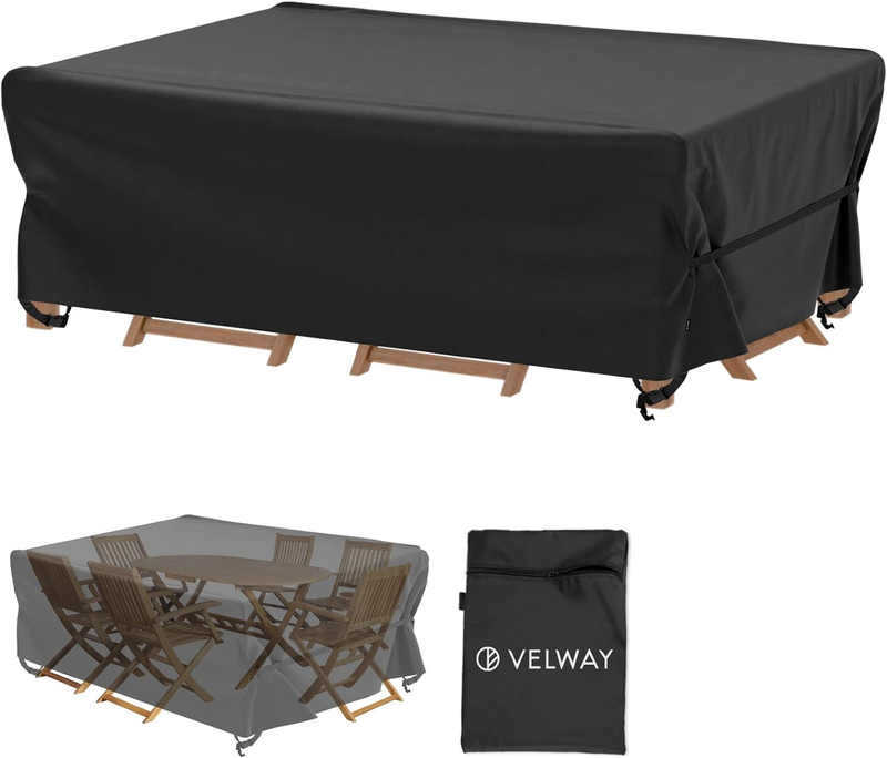Patio Furniture Cover Outdoor, Waterproof Rectangular Patio Table Chair Sofa Set