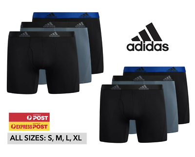 6 Pack adidas Boxer brief Performance Boxer Underwear Functional