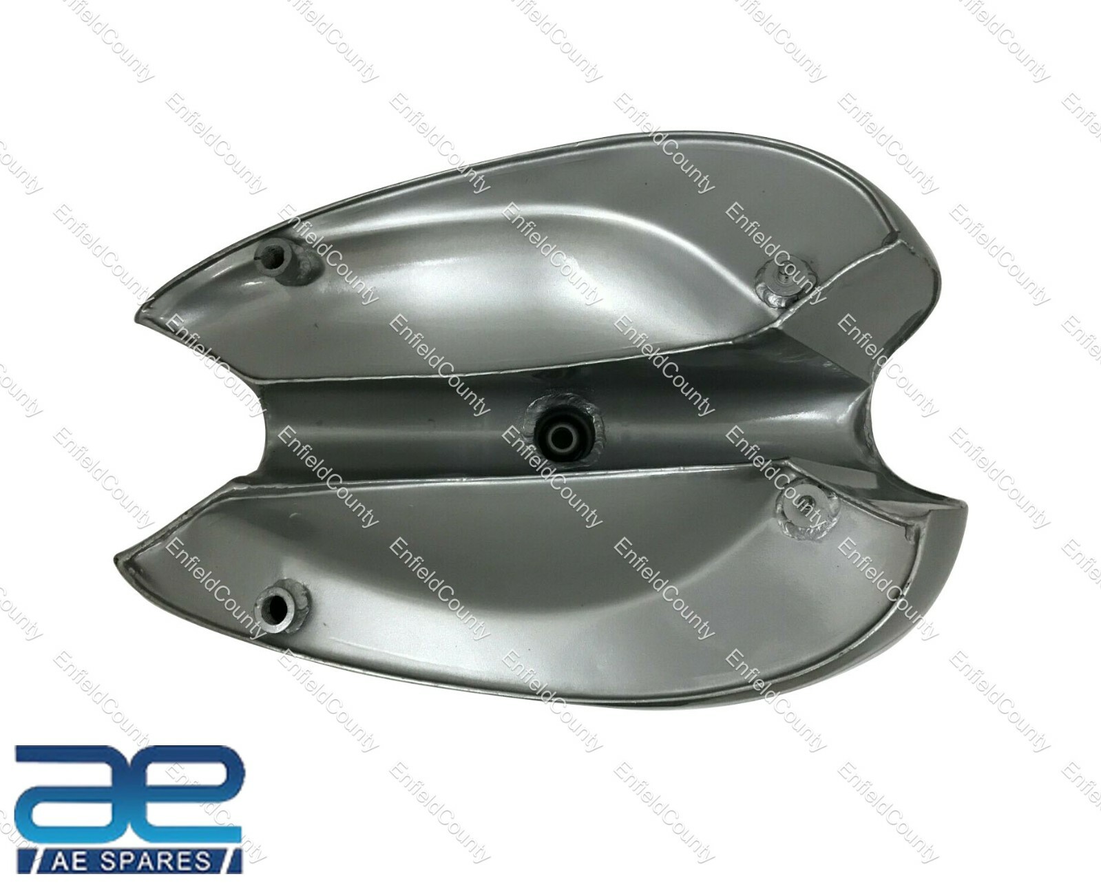 PETROL FUEL TANK CHROME & SILVER 4 GALLAN WITH CAP TAP FOR BSA GOLDSTAR  