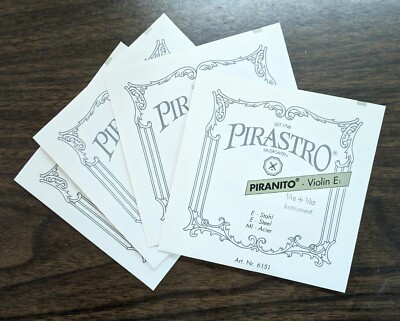 Pirastro Piranito Series Violin String Set 1/16+1/32 Size