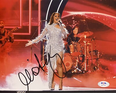 Mickey Guyton Signed Autographed Remember The Name 8x10 Photo PSA/DNA
