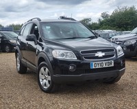 2010 CHEVROLET CAPTIVA 2.0 VCDi LT 5 DOOR 7 SEATER AUTOMATIC BLACK