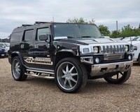 FRESH IMPORT HUMMER H2 6.0 VORTEX 5 DOOR AUTOMATIC BLACK ULEZ FREE