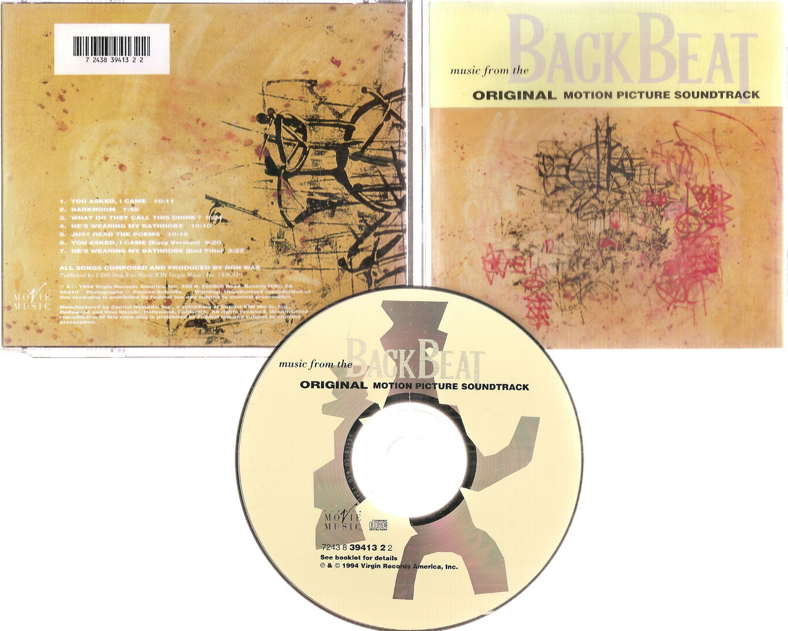 洋楽 BACKBEAT / SONGS FROM THE ORIGINAL... The Backbeat Band – Backbeat - Songs From The Original