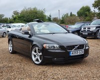 LATE 2009 VOLVO C70 2.0D S AUTOMATIC 2 DOOR HARDTOP CONVERTIBLE BLACK