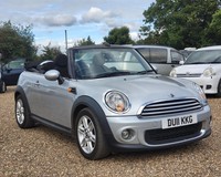 2011 MINE CONVERTIBLE 1.6 2 DOOR 6 SPEED MANUAL PETROL  NOT COOPER S ULEZ FREE