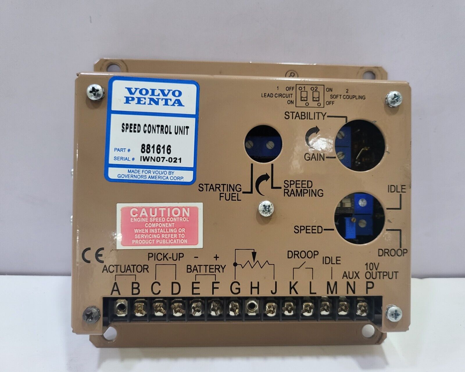 VOLVO PENTA 881616 SPEED CONTROL UNIT | eBay VOLVO PENTA 881616 SPEED CONTROL UNIT | eBay