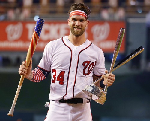 Bryce Harper Washington Nationals ユニフォーム Bryce Harper washington Nationals Blue Jersey
