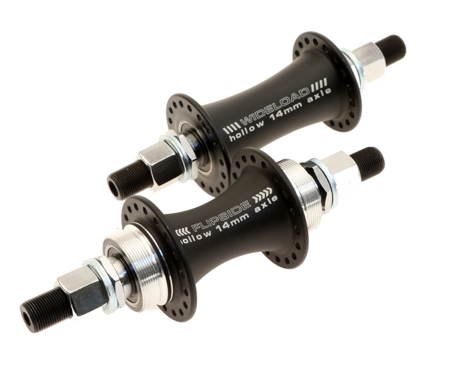 Specialized WideLoad/FlipSide BMX Hub Set 36H 14mm Axle Specialized WideLoad/FlipSide BMX Hub Set 36H 14mm Axle