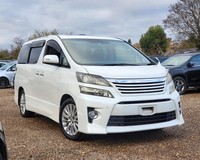 FRESH IMPORT 2012 TOYOTA VELLFIRE ALPHARD 3.5 V6 8 SEATER AUTOMATIC ULEZ FREE