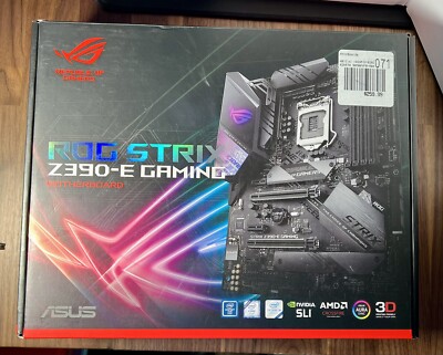 ASUS ROG STRIX Z390-E GAMING Motherboard ATX Intel Z390 LGA1151 DDR4