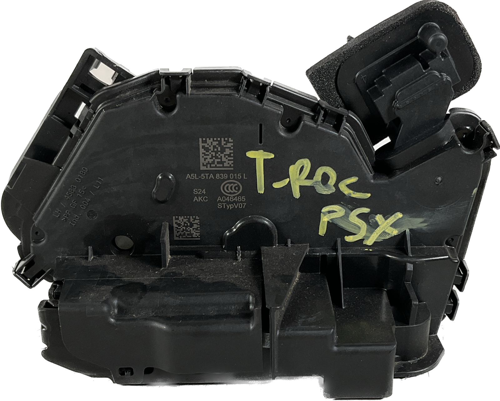 RICAMBIO USATO SERRATURA POSTERIORE SINISTRA VOLKSWAGEN T-ROC COD A5L-5TA839015L