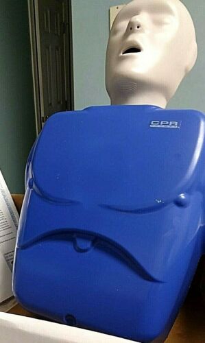 CPR Prompt LF06001 Training Adult/Child Manikin Blue With Carry Case - Lot of 4