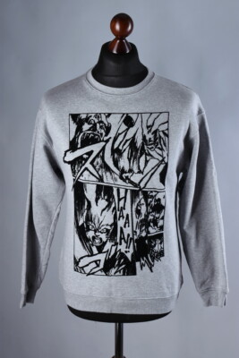 Alexander McQueen Manga Print Sweatshirt Jumper Size XS | eBay