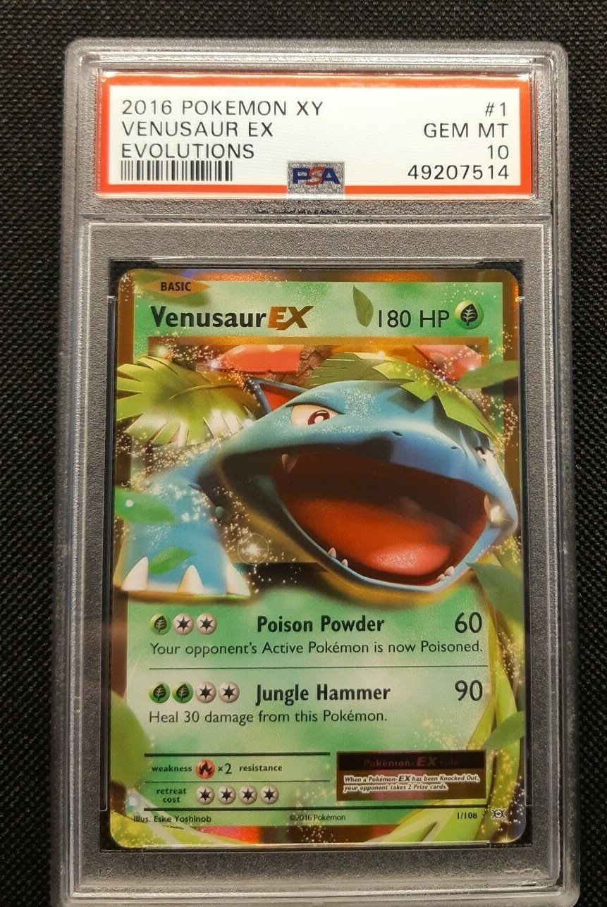 2016 ポケモン花札 ヴィナスaur GEM MT 10 2016 ポケモン花札 ヴィナスaur GEM MT 10 - メルカリ