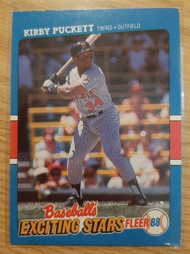 1988 FLEER EXCITING STARS KIRBY PUCKETT #30 MINNESOTA TWINS